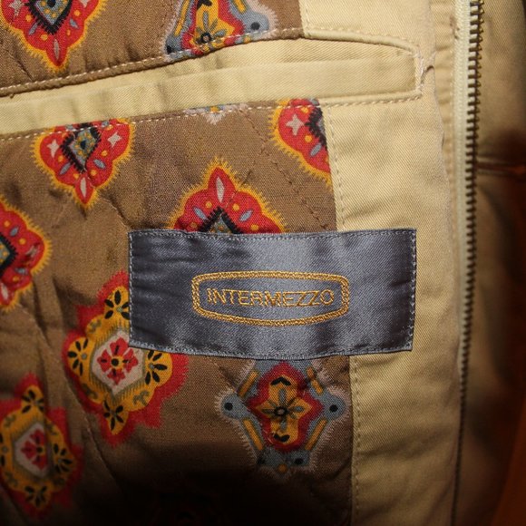 vintage zip-up, button up boho jacket with hood - Picture 6 of 6